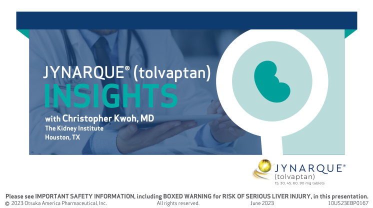Manage aquaretic side effects from JYNARQUE (tolvaptan), Video