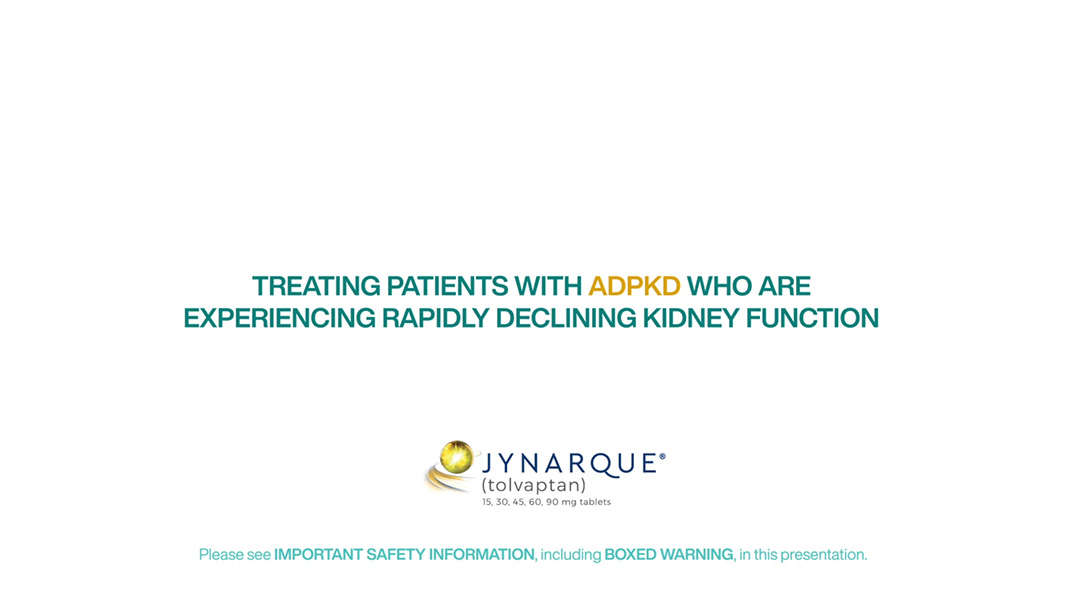 Treating Patients with rapidly declining eGFR, Video