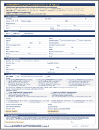 VA Prescription Ordering Form Thumbnail