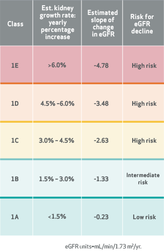 Patient Classification utilizing TKV